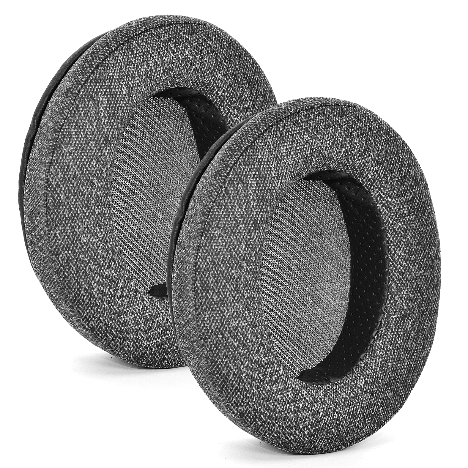 Oreillettes pour casque Audio Technica ATH M20X M30X M40X M40FS M50X, coussinets d'oreille en velours: GRIS