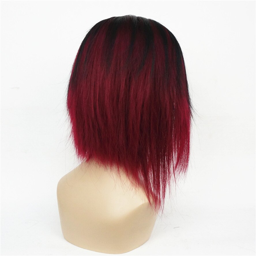 Xiaoyu Bob-Perücke – Naturkurz, Hellbraun, 30 Cm Lang – Mit Verstellbarem Band Für Perfekten Sitz