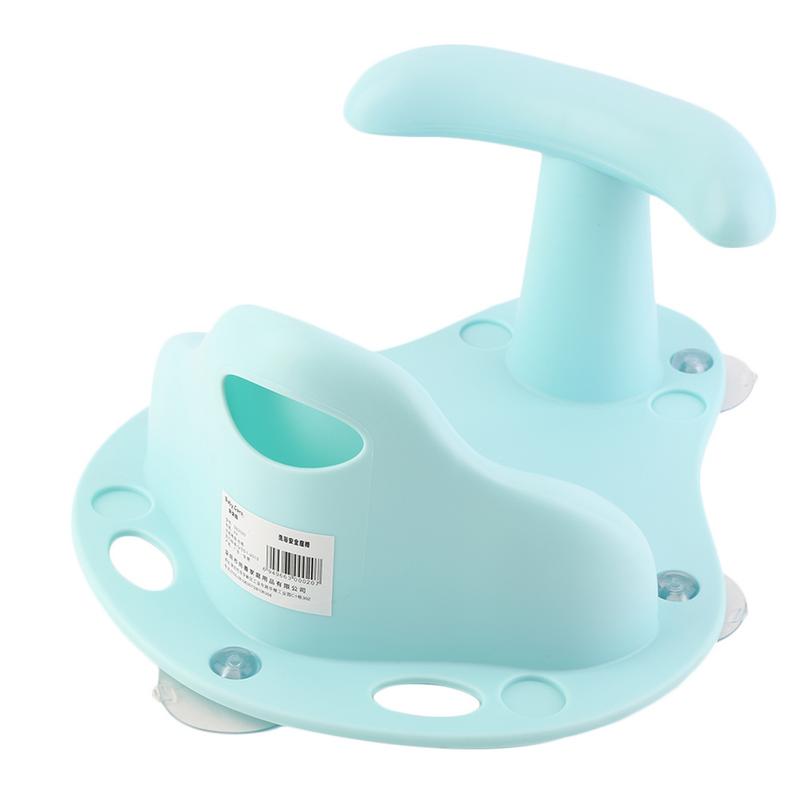Baby badkar sittplats barn anti slip säkerhet duschstol giftfri mjuk bekväm badstol för 1-3 år gamla barn