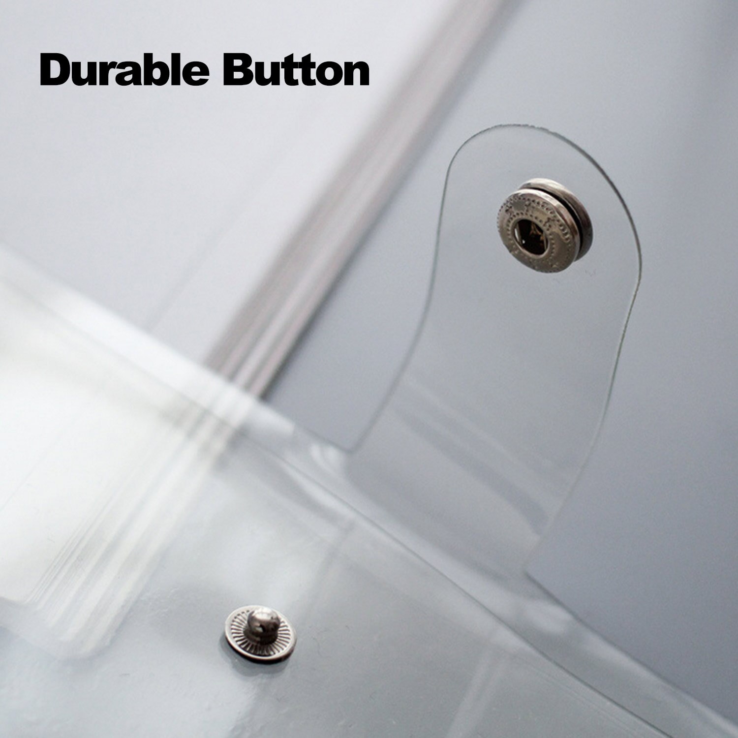 A5 Transparante Ringband 6 Ronde Ring Zachte Pvc Bindmiddel Losbladige Notebook Cover Map Protector Met Drukknoop