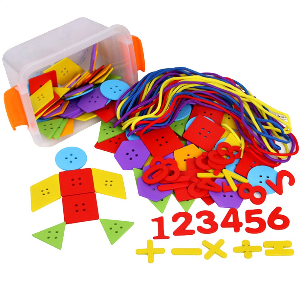 Neue Baby Taste Puzzle Früh Pädagogisches Spielzeug Threading Tasten Q Spiele Hand-auge Ausbildung Spielzeug: Default Title