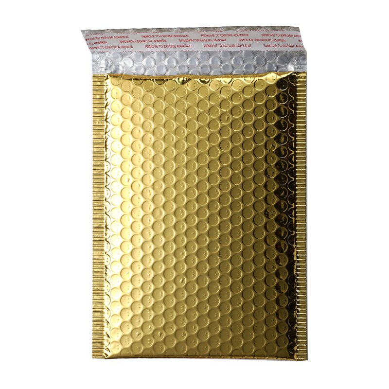 10/50pcs/Lot Foam Envelope Self Seal Mailers Padded Envelopes With Bubble Packages Black/Gold/Silver/Rose Red
