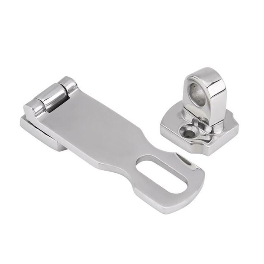 316 Rvs Hasp Scharnier Boot Flush Deur Hatch Hasp Sluiting Casting, Hardware Accessoires Boot Marine Hasp Gesp Scharnieren