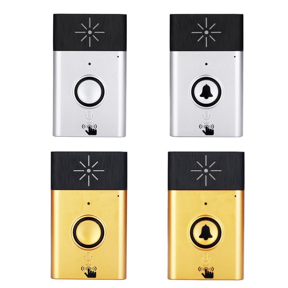 CST-H611 H6 Wireless Doorbell Voice Intercom 300M Distance Outdoor Transmitter Indoor Receiver Intelligent With Fixed Paste