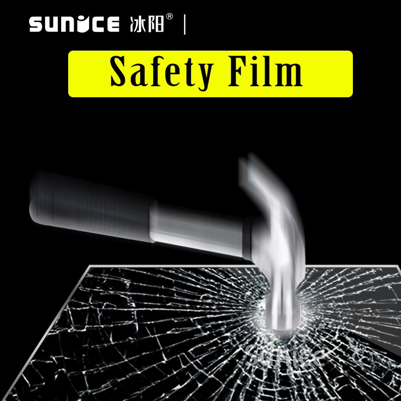 50cm x 3m 4mil Safety Security Window Film Clear Anti Shatter Prevent Paint oxidation Furniture