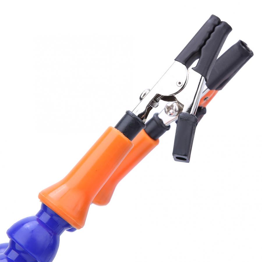 thumbnail image 2 of Soldering Aid Board Holder / Third Hand Tool With Flexible Arms, NEW 2 of 6