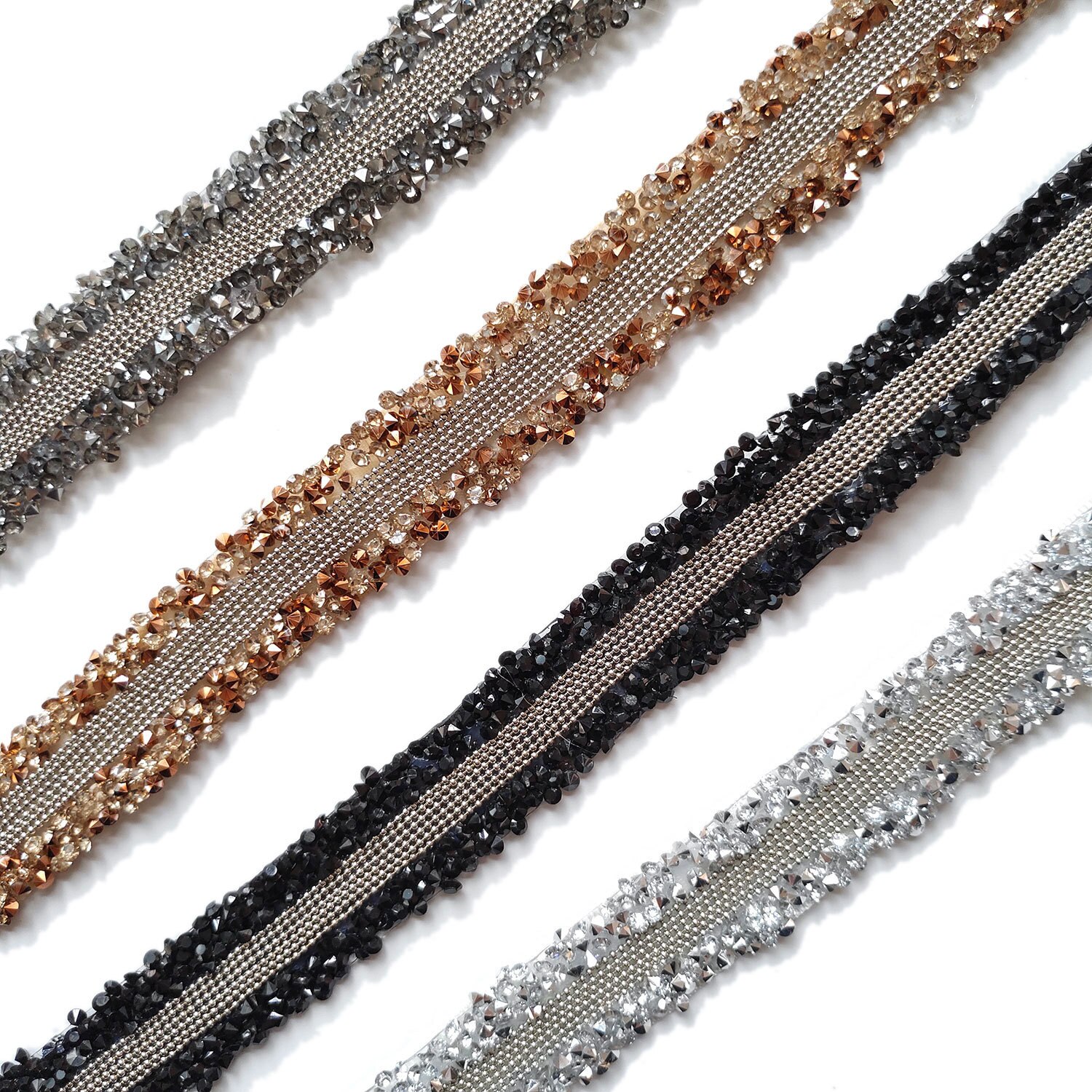 Crystal Wedding Riemen Satijn Strass Trouwjurk Riem Bruiloft Accessoires Bruids Lint Sash Riem