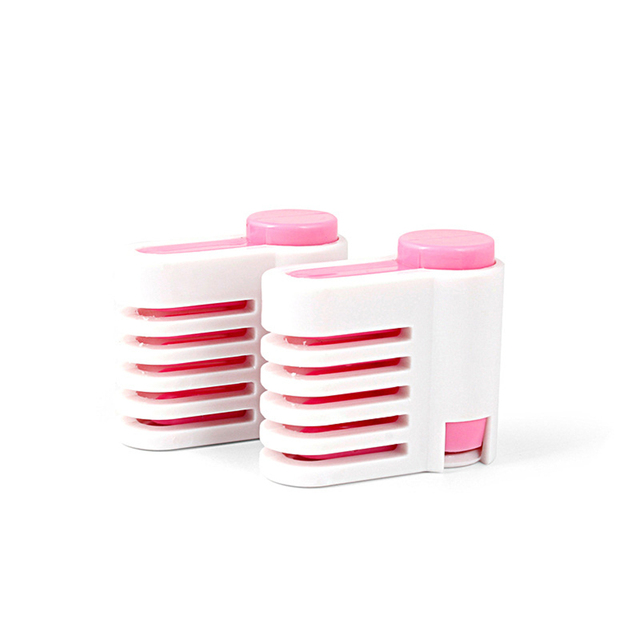 1Pcs Single Double Line Cake Cut Slicer Adjustable Stainless Steel Bread Divider Pastry Knife Reusable DIY Baking Tools for Cake: 2Pcs Pink