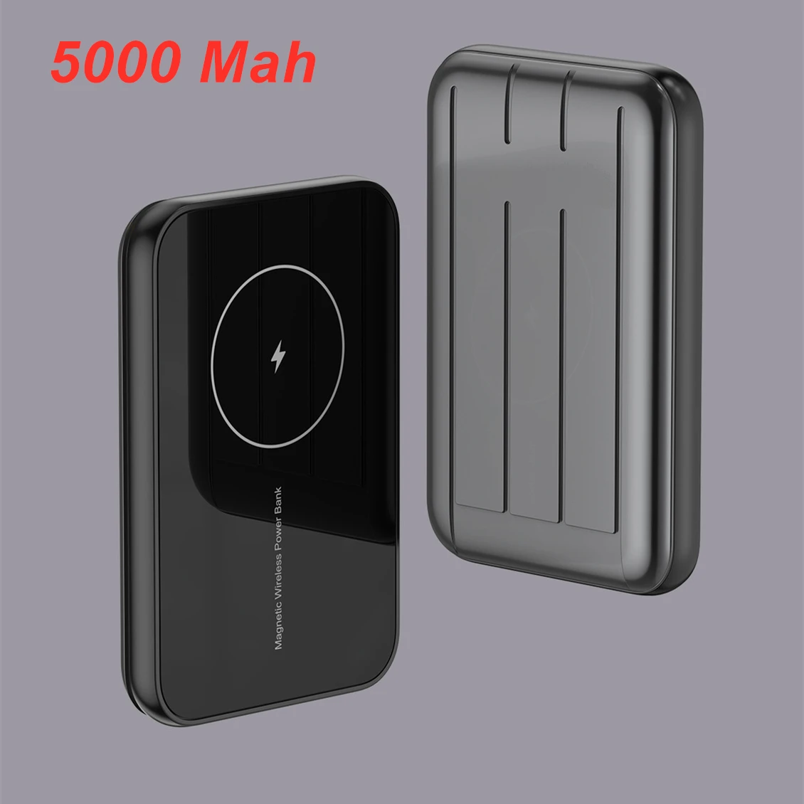 Magnetische powerbank met 10000 15w batterij, snelle draadloze oplader voor iphone 14, 13 , 14 pro, 12 pro max en 13 mini.: Donkerblauw
