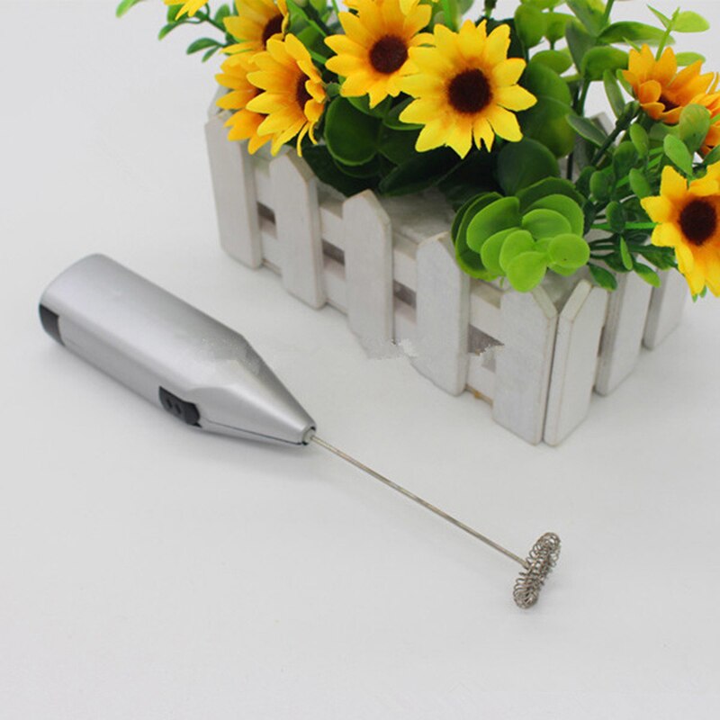 Electric Milk Powder Blender Foamer Coffee Maker Hand Mixer Cappuccino Ground Foam Blender Convenient Small Power Mini Hand