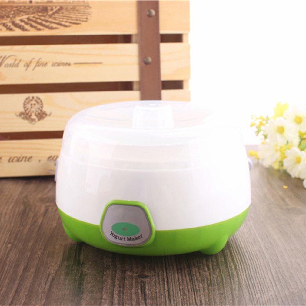 220V Electric Automatic Yogurt Maker Mini Portable Yogurt Making Machine Plastic Container Kitchen Appliance