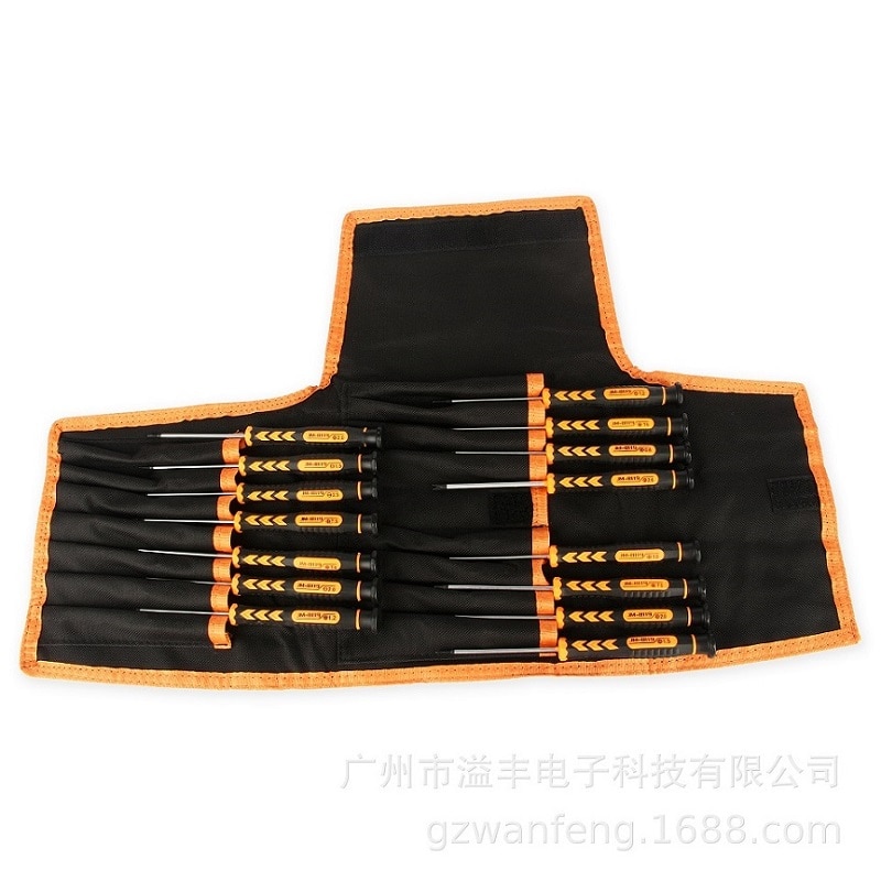 15 Pcs Flat Cross Pentalobe Torx Screwdriver Set for iPhone Mobile Phone Tablets PC Laptop Repair Tools Kit