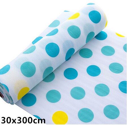 1 Roll drawer mat 45X122cm Oil-proof Moisture Kitchen Table Shelf Liner Waterproof Mats non slip waterproof closet placemat: D4 30x300cm