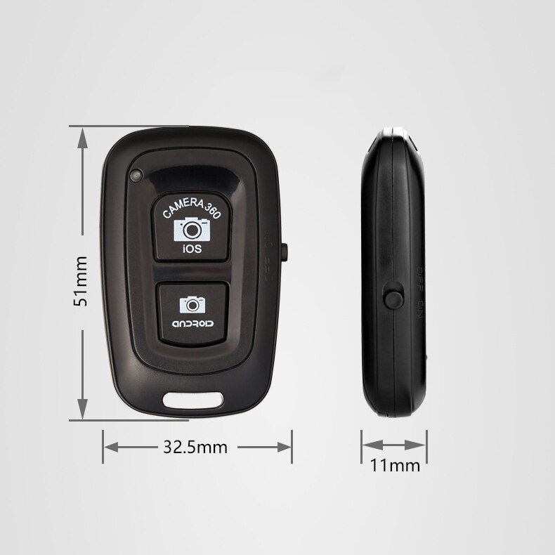 Kebidu Mini Ontspanknop Controller Adapter Foto Controle Bluetooth Remote Knop Voor Selfie Telefoon Camera