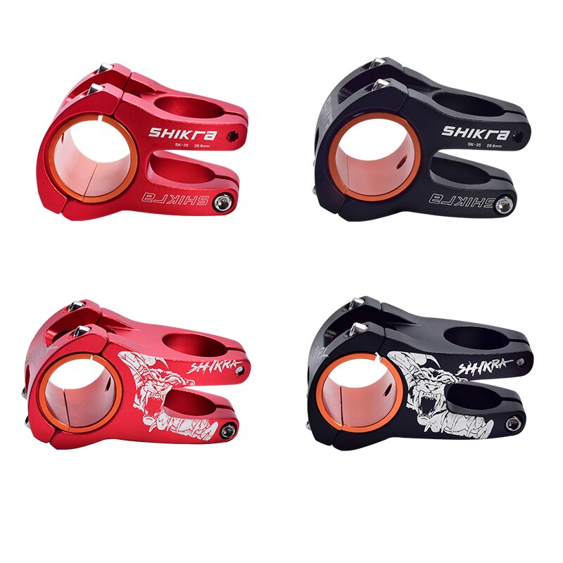 Mtb 35/50Mm Stuurpen Cnc 35Mm 31.8Mm Stuur Ultralight Holle Aluminium Legering Fiets Stuurpen 28.6Mm Stuurbuis Mountainbike