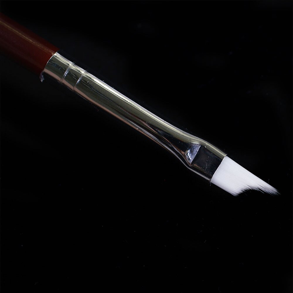 Stz 1 stk uv gel polish tegning maleri negle pensel 8 type moon smile gradient blomst børster manicure salon negle pen  #h001-008