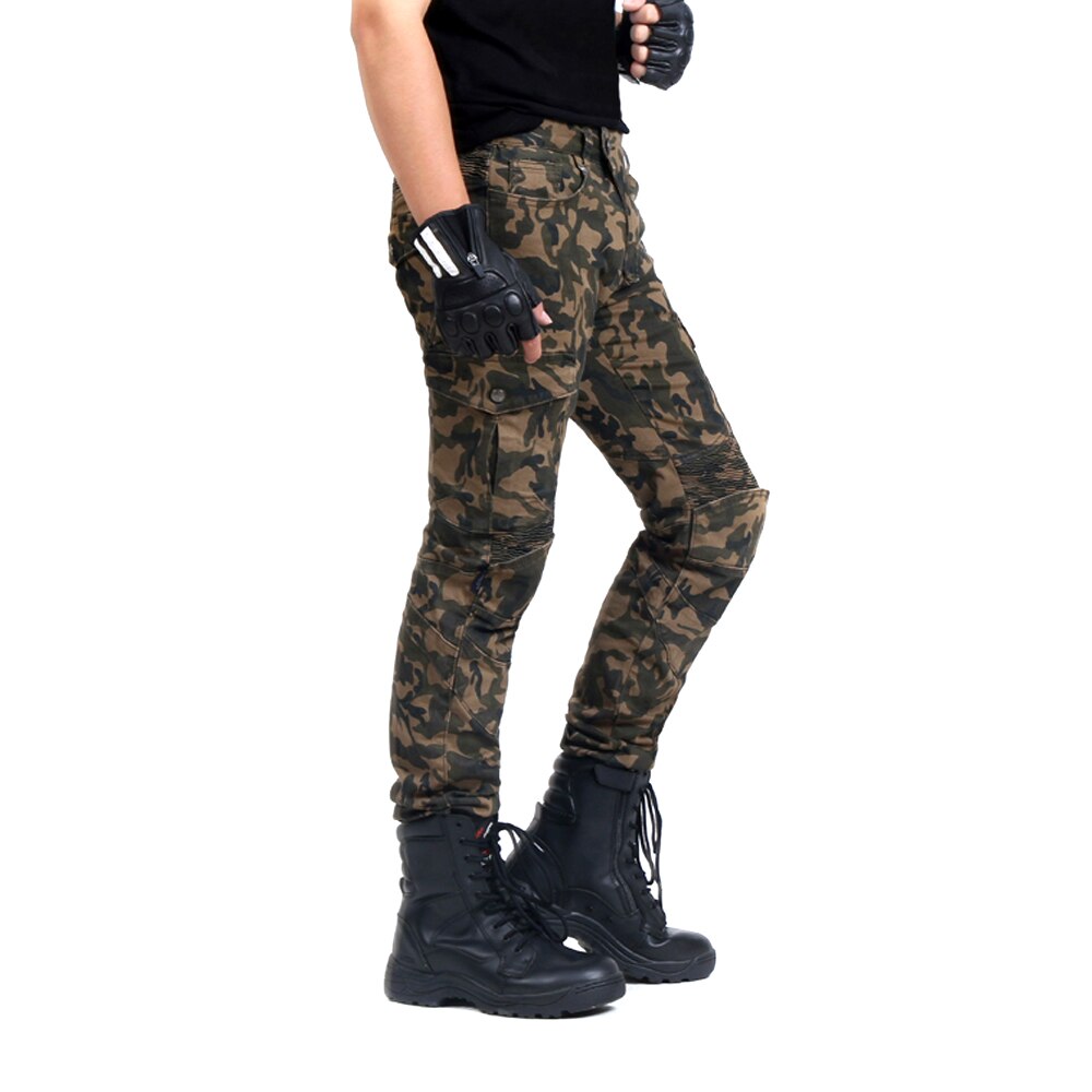 men's motorcycle motorcycle jeans, rider pants, armor with protective coating SKP-708