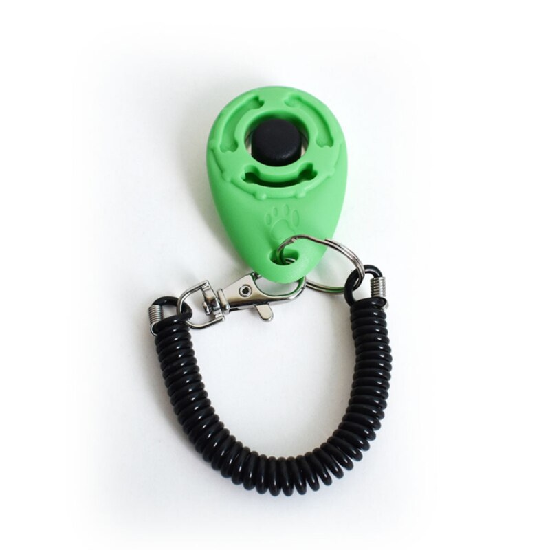 Pet Training Levert Klik Geluid Clicker Hond Levert Training Sirene Clicker Geluid Gids Duurzaam Training Clicker Voor Hond: Emerald green