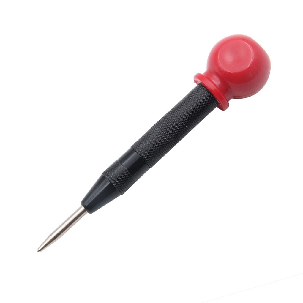 Automatic Center Punch Strike Spring Loaded Marking Starting Holes Tools Center Pin Punch Alloy Steel Metal Wood Drilling Tool: Diamond Point Chisel