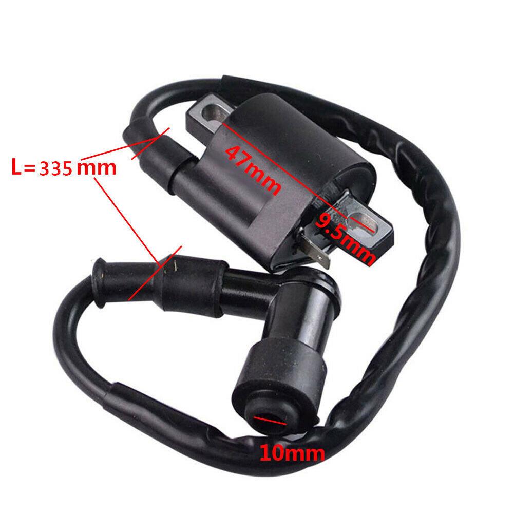 12 Volt Ignition Coil Motorcycle Replacement 125cc 150cc 200cc Ignition Coil For Motorcycle ATV Moped Go-Kart Ignition Coil: Default Title