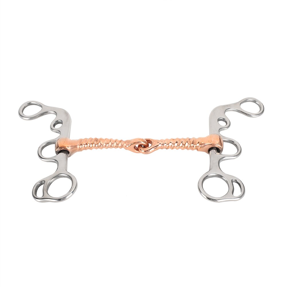 Stainless Steel Horse Snaffle Training Snaffle Bit Equestrian Equipment Supplies Horse Training Performance Etc