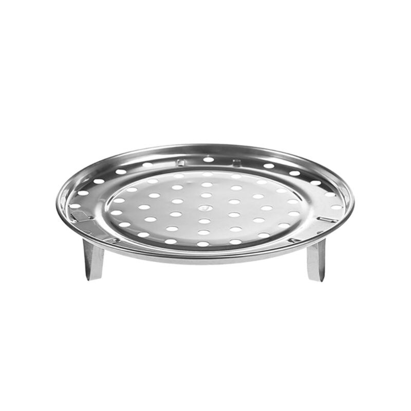 Bandeja de vapor de acero inoxidable multifuncional, soporte duradero para cocinar al vapor, utensilios de cocina, accesorios de cocina, 1 ud.: 20