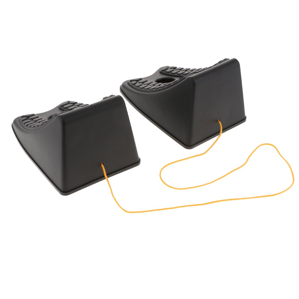 2 Stuks Auto Anti-Slip Blok Rubberen Autoband Anti Stopper Wieluitlijning Blok