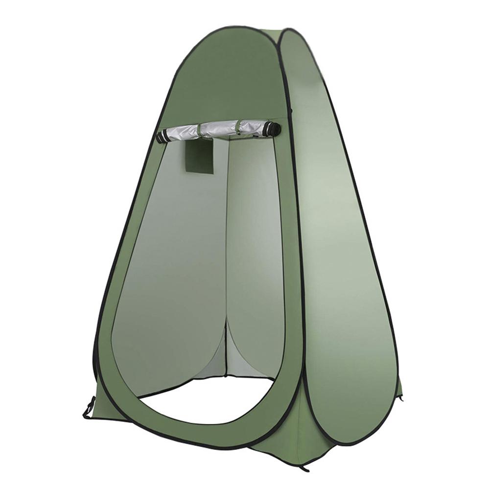 Draagbare Pop-Up Privacy Douche Tent Ruime Kleedkamers Voor Camping Vissen Wandelen Strand Outdoor Wc Douche Badkamer: Green 150x150x190cm