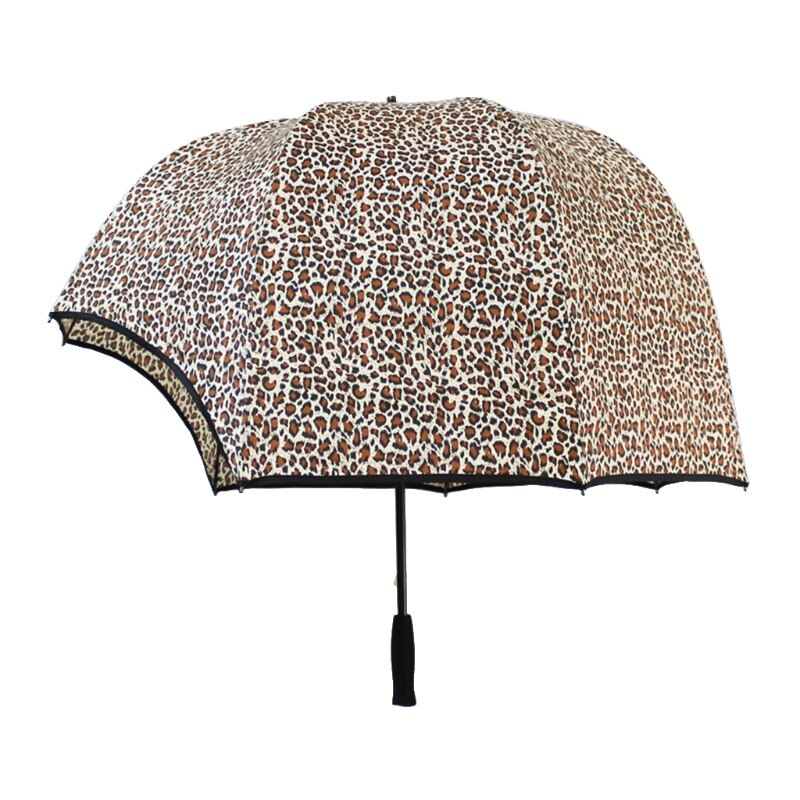 Winddicht Helm Vormige Dome Paraplu, Paar Dome Parasol, Vibrerende Helm Reverse Hoed Transparante Golf Paraplu: 8YY901291-N-LP