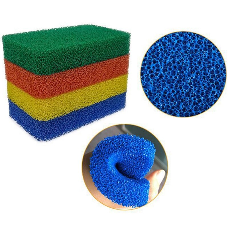 Ridsefri svamp, kan modstå klæbrigt snavs, rent, sikkert, non-stick køkkengrej, behageligt og let at holde form