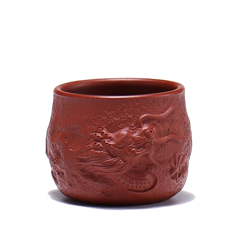 Newyearnew 1 Stuk Paarse Klei Theekopje Keramische Retro Thee Enkele Cup Terrine Thee Set Relatiegeschenk Servies