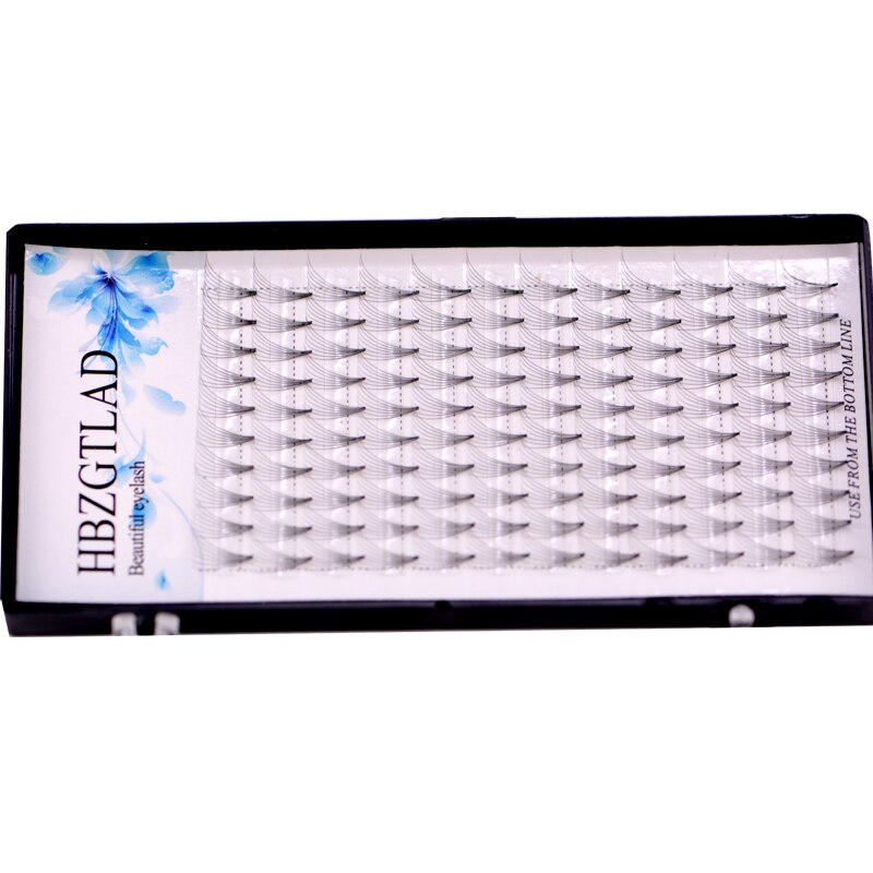 7D Russische Volume Wimpers Extension Korte Steel Pre gemaakt Fans Lash Wimper Individuele Extensions