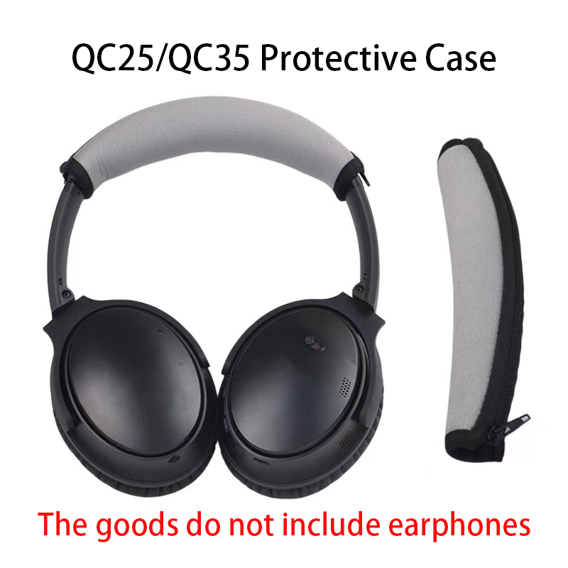 Vervanging Oorkussens Voor Bose QC35 Voor Quiet Comfort Qc 35 25 15 Ae 2 Ii Hoofdtelefoon Memory Foam oorkussens: Marineblauw