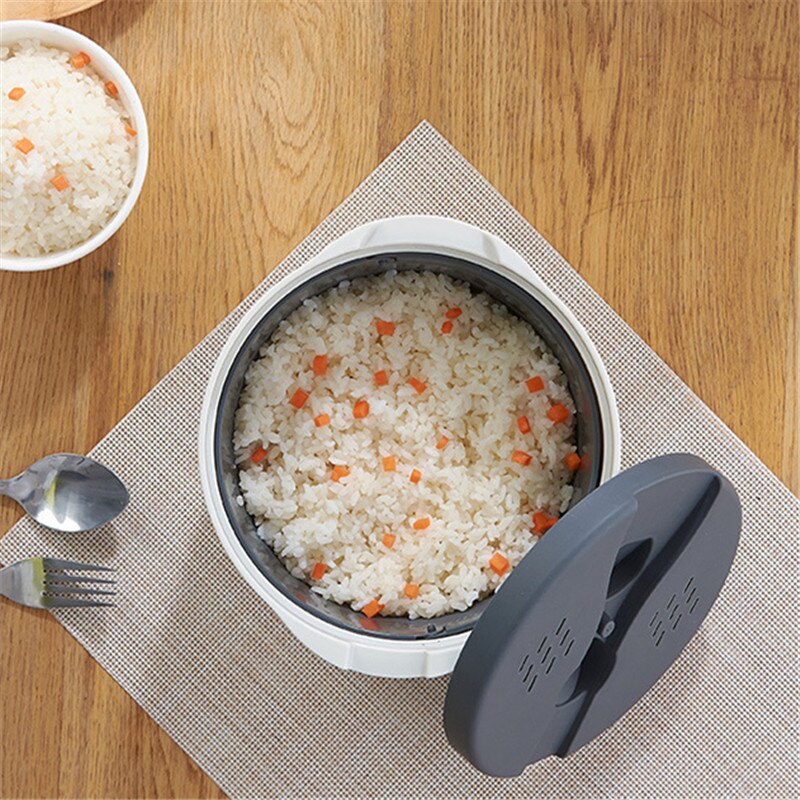 Juego de arrocera al vapor multifuncional para microondas, utensilios de cocina para el hogar, 120 °, resistencia al calor, Material PP