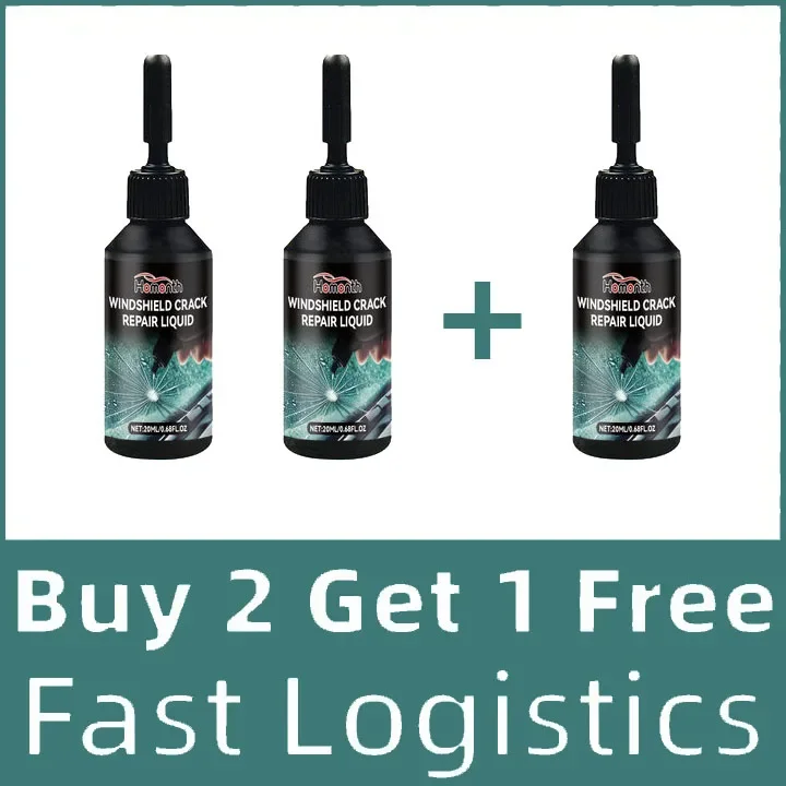 Reparationssæt til bilrude til ridser, revner og skår, reparation af glas, reparationsværktøj til køretøjsruder: Hvid