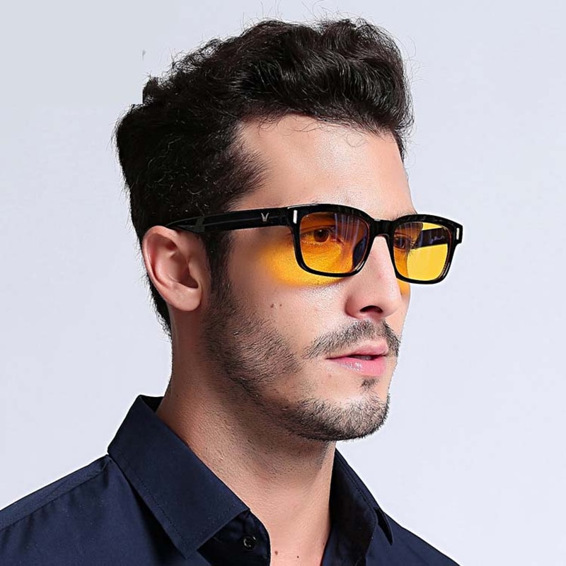 Blue Ray Computer Glasses Men Screen Radiation Eyewear Brand Office Gaming Blue Light Goggle UV Blocking Eye Spectacles