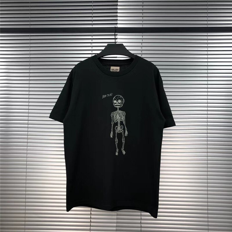 1:1 Hoge Gallery Dept T-shirt Mannen Vrouwen Katoen Zomer Casual Gallery Dept Top Tees T-shirts: 1 / S