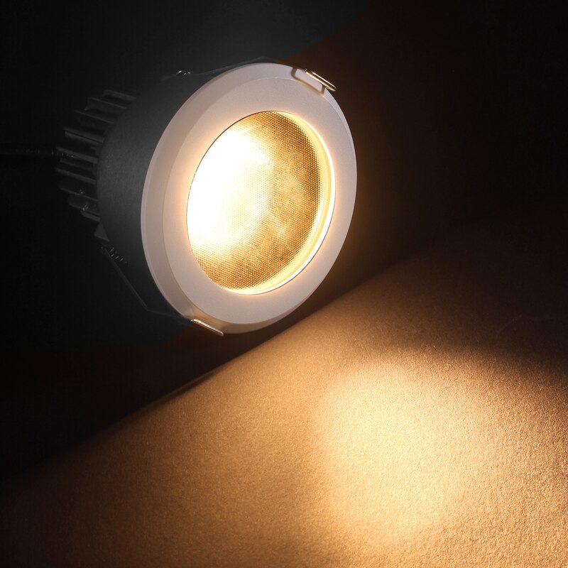 Upscale LED waterproof downlight COB 7W 10W 12W 220~240V IP65 Aluminum LED spot light For Hotel bathroom lighting