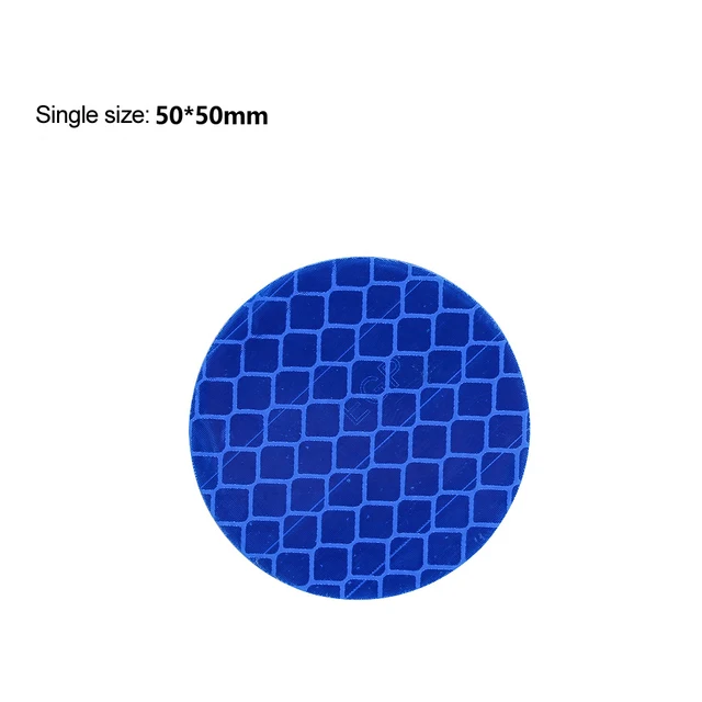 Reflective Stickers Car Motorcycle Luminous Accessories Safety Warning Tape Helmet Stroller Stickers Car Decoration Accessories: PURPLE