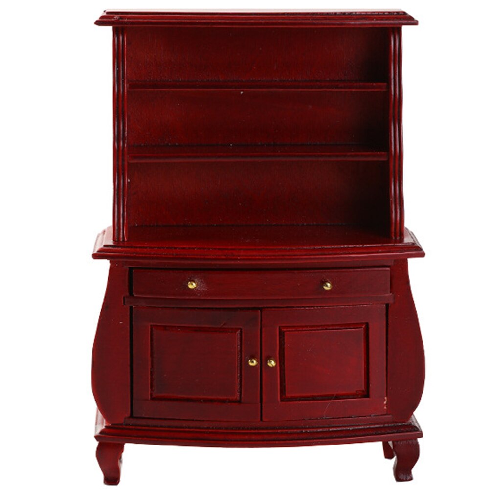 Miniatuur Meubels Houten Kast Ambachten Realistische Kast Model Home Display Home Decor Decoratie Woonaccessoires