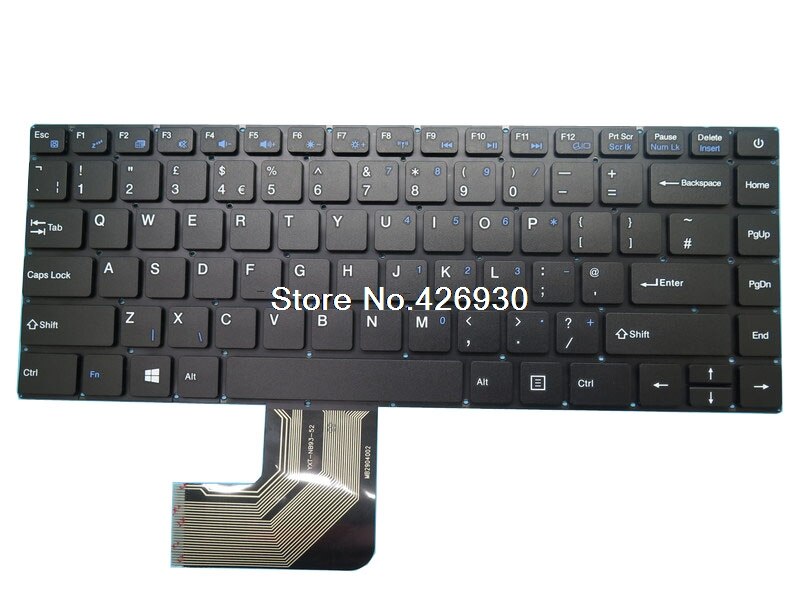 Laptop Keyboard For UMAX For VisionBook 13Wa Pro English US UMM23013A MB2903005 PRIDE-K2782 Without Frame