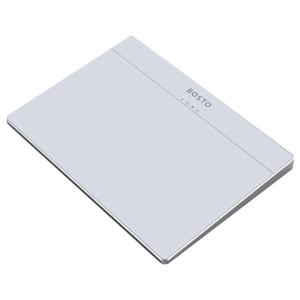 Bluetooth-Compatible Touchpad Multi-Gesture Portable Track Pad Type-C Rechargeable Ergonomic Trackpad Mouse for Laptop iPad