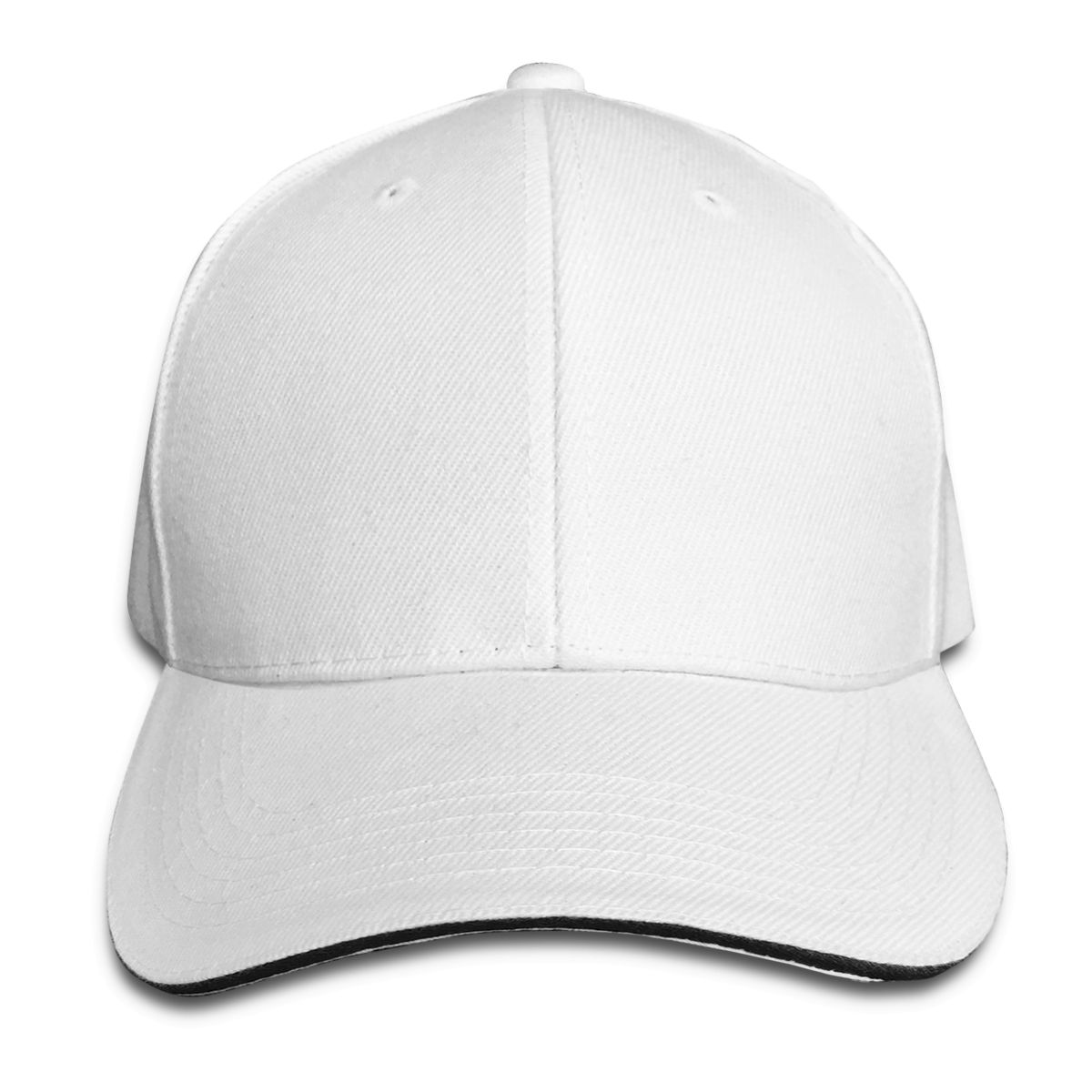 Gorra de camionero ajustable para hombre y mujer, gorra negra, blanca y roja, a la: Blanco