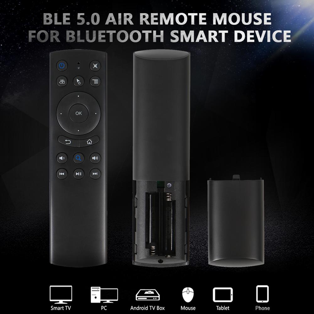 G20BTS Bluetooth 5,0 Air Maus IR Lernen Gyro Smart fernbedienung BLE 5,0 Wireless remote für AM6 PLUS Android TV box vsG50s