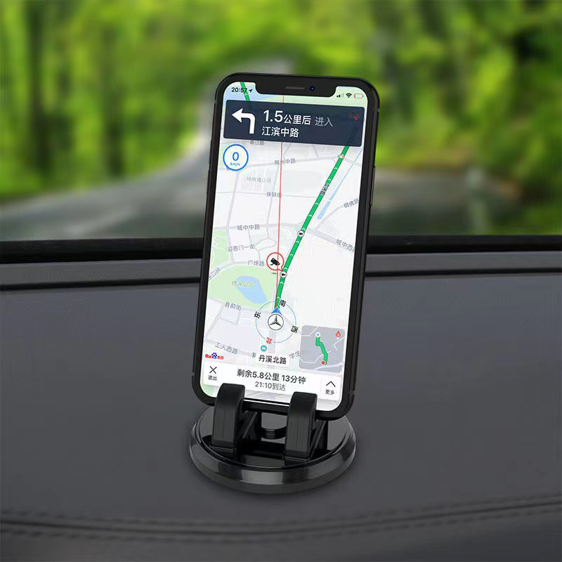 360 ° Drehbarer Handyhalter, Autohalterung, GPS-Navigation, Autohalterung, rutschfeste Ständerunterstützung Ich bin Auto, universell für alle Telefone