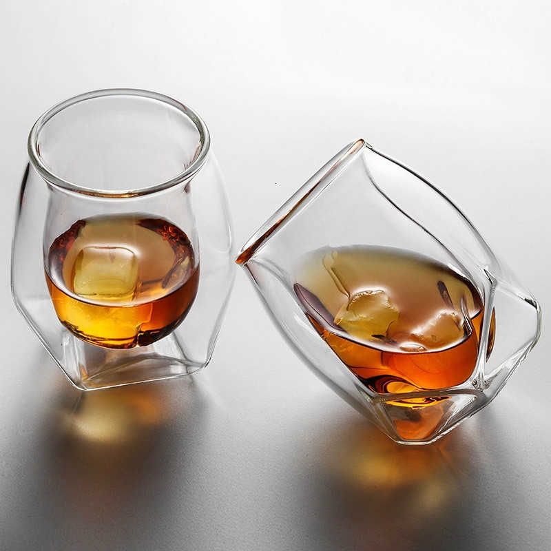 Scotch double wall whiskey glass best winemaster rum XO Chivas Regal Vodka Bar Club drink whisky