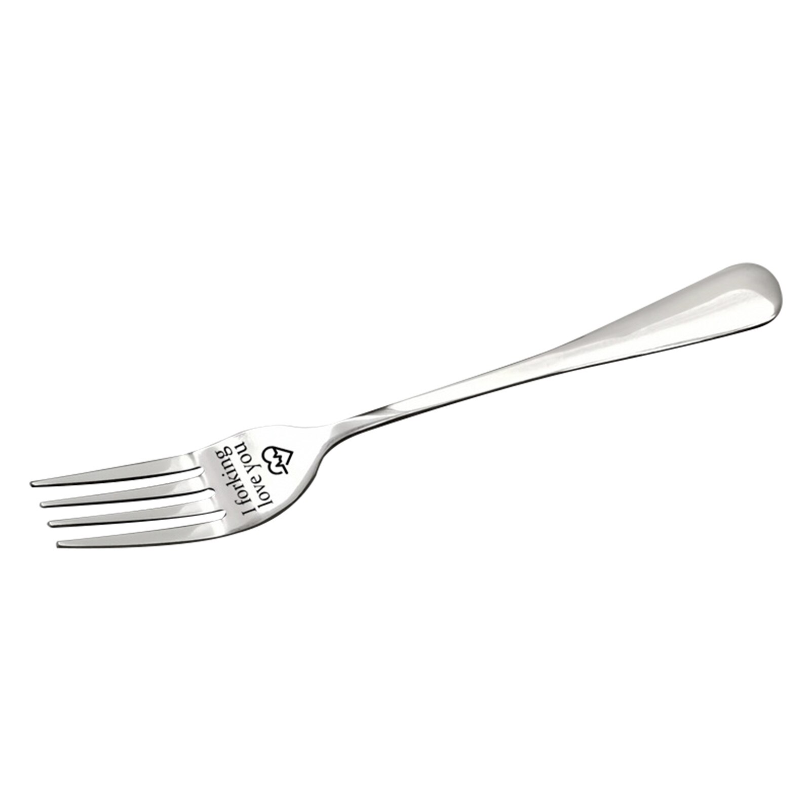 Stainless Steel Dinner Fork Dessert Forks Silver Steak Dinnerware Rose Gold Dessert Fork Kitchen Party Tools: 06