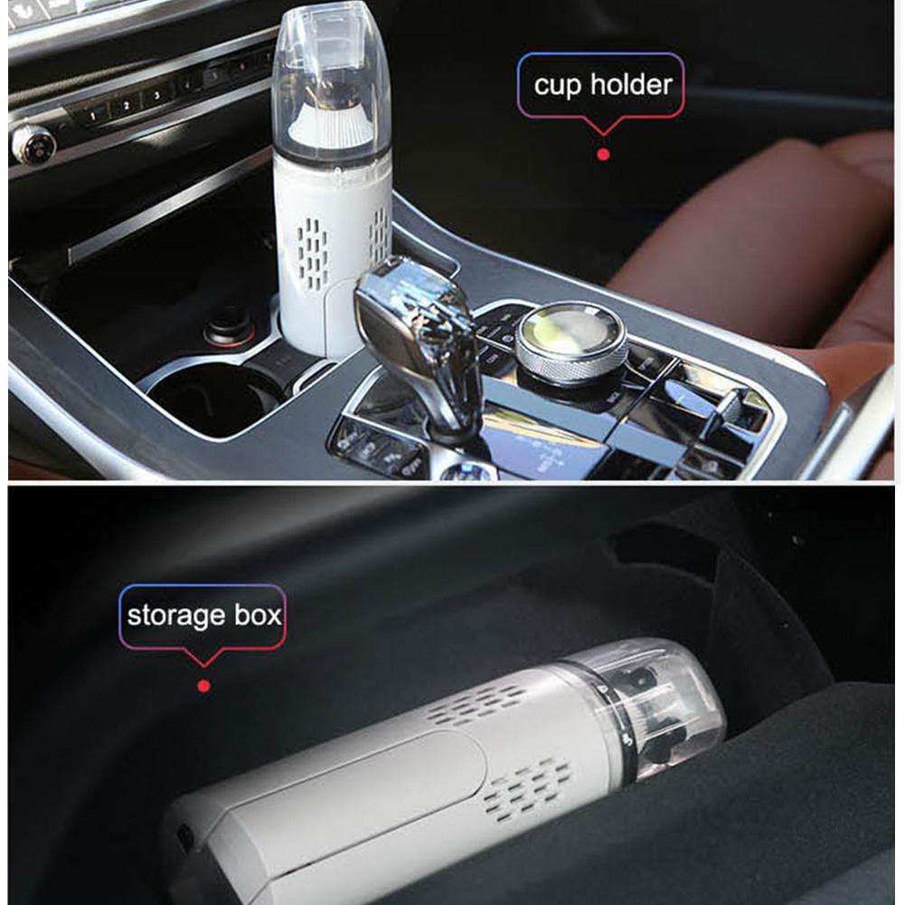 Universal Car Vacuum Cleaner 5K Large Suction High Power Wireless Charging Dual Use Portable Auto Vacuum Cleaner