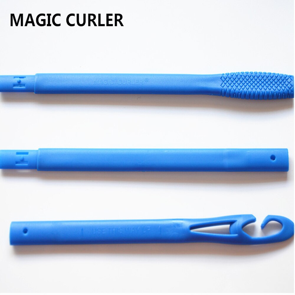 DIY Curling Rod Hook Water Ripple Magic Leverage Curling Pole Detachable Extension Curling Accessories Hair Styling Tool 1 Set