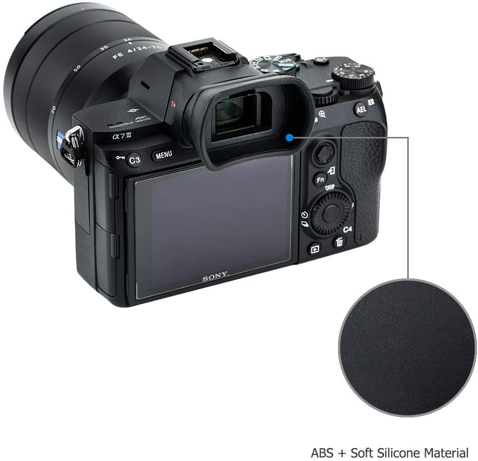 Camera Eyecup Viewfinder Eyepiece for Sony A9 A7 III II A7S A7R IV A7II A7III A7RIV A7RII A7SII a58 a99 II Replaces FDA-EP18